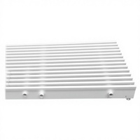 Grille de ventilation carrée industrielle moderne en aluminium polarisé positivement, à montage au plafond, pour système CVC d'entrepôt