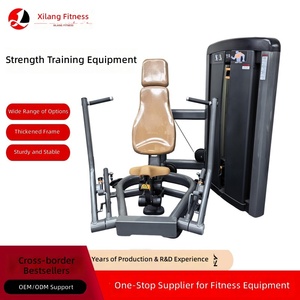 Appareil de musculation professionnel en acier robuste pour salle de sport, <span class=keywords><strong>presse</strong></span> pectorale assise, entraîneur multifonctionnel multi-stations, <span class=keywords><strong>presse</strong></span> épaules - Product Image 1