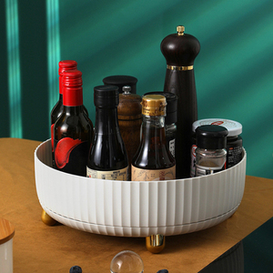 Organizador Giratorio para Especias y Condimentos, Bandeja Giratoria para Almacenamiento en Despensa, Encimera de Cocina, Baño - Product Image 2