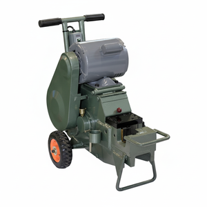 Machine de découpe de barres d'armature Coupeur de barres d'acier hydraulique SUC-25W - 220V à haut rendement pour les chantiers de construction - Product Image 1