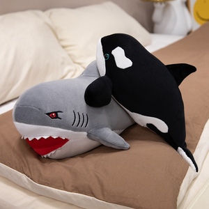 All'ingrosso di personalizzazione per bambini che si accendono squalo peluche giocattolo per gioco e divertimento peluche - Product Image 4
