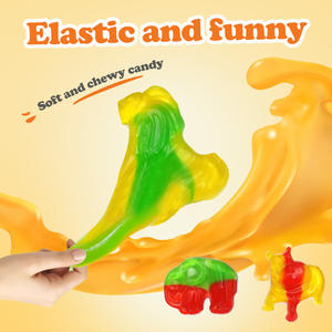 Vente en gros de <span class=keywords><strong>bonbons</strong></span> gelés halal gommeux amusants en forme d'animal <span class=keywords><strong>bonbons</strong></span> et <span class=keywords><strong>bonbons</strong></span> 3D en forme de lion et de tigre <span class=keywords><strong>bonbons</strong></span> mous ODM - Product Image 6