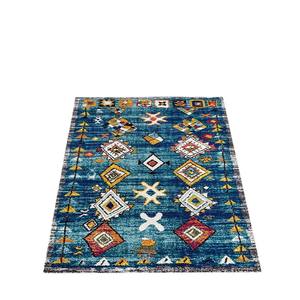 Tapis de sol en velours cristal épaissi de style nordique, couleur unie, en fibres de polyester tuftées, résistant aux taches, pour usage domestique, forme carrée - Product Image 2