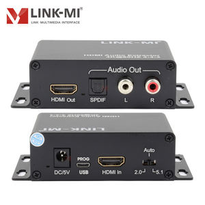 <span class=keywords><strong>Extracteur</strong></span> <span class=keywords><strong>audio</strong></span> <span class=keywords><strong>HDMI</strong></span> 2.0 4K60Hz YUV 4:4:4 compatible HDCP 2.2/1.4, prend en charge PCM et Db DTS, CEC, mise à jour du micrologiciel - Product Image 1