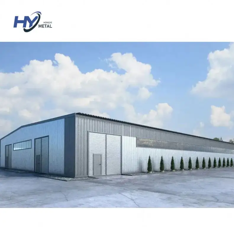 Hot Sale Hangar Tent Warehouse Wearhouse Steel Structure Building With Design