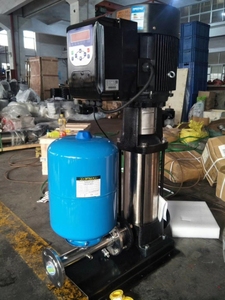 Pompe centrifuge centrale multi-étages intelligente à aspiration axiale avec entraînement magnétique VFD, pompe à eau verticale CDLF à commande VFD CDL - Product Image 2