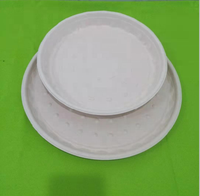 10 bis 16 Zoll mikrowellen geeignete Zuckerrohr Bagasse Biologisch abbaubare Teller Einweg-Pizza teller Großhandel