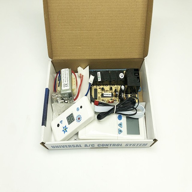 QUNDA Universal Electric Plastic Air Conditioning Fitting A/C Control System U08C with Remote