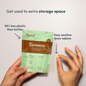 ยาเม็ดขมิ้นขิงพริกไทยดำคุณภาพสูงแบบ OEM/ODM ช่วยปกป้องตับและส่งเสริมการย่อยอาหาร - Product Image 6