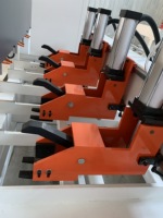 Routeur CNC de 150 mm d'épaisseur pour la découpe du bois massif, moteur NC Studio PLC 9KW+2.2KW, puissance du broche pour le traitement des meubles européens