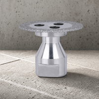 Disques de coupe diamantés multi-usages 50 mm pour marbre, granit, pierre, béton, maçonnerie, meuleuse d'angle