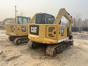 Mini-excavatrice sur chenilles Caterpillar 307.5 d'occasion, modèle 307E2, avec godets à pouces - Product Image 4