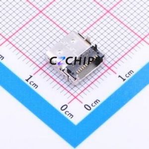 TYPE-C-31-M-34 USB Connector SMD Connector ( Connector Type: Type-C )( Gender: Female )( Mounting Type: Horizontal Mount ) - Product Image 2