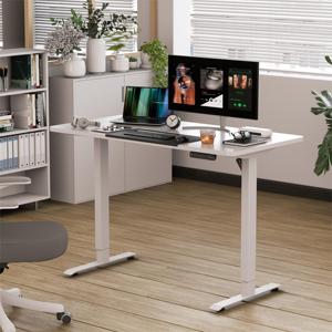 Bureau à moteur unique Offre Spéciale en usine bureau d'étude table d'ordinateur <span class=keywords><strong>cadre</strong></span> de bureau réglable bon marché - Product Image 1