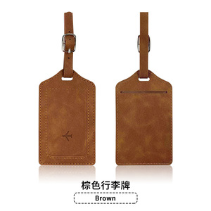 Etiqueta de Equipaje Personalizada de Cuero PU BSBH, Etiquetas de Equipaje RFID, Organizador de Documentos de Cuero, Porta Pasaportes y Juego de Etiquetas de Equipaje - Product Image 6