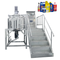 Ligne de Production de Savon Liquide Machine à Fabriquer la Mayonnaise Machines de Fabrication de Cosmétiques Machine à Fabriquer le Savon