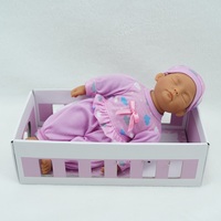 Muñecas de juguete para niños de preescolar, juguete de silicona para bebés recién nacidos, Mini muñecas de silicona con patas curvadas naturales