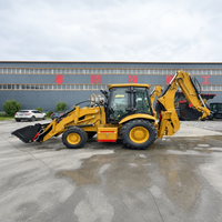 Mesin Cummins 7 Ton 75KW Baru Pompa Shantui Loader Roda Kompak Kecil Mesin Backhoe Loader Diesel Tugas Berat