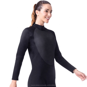Negro traje de buceo <span class=keywords><strong>Duit</strong></span> de las mujeres de neopreno de 3Mm apnea traje de neopreno - Product Image 4