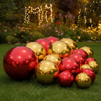 Offre Spéciale : Ballon Miroir Gonflable Réfléchissant Coloré Pas Cher, Boule de Noël Gonflable, Sphère Miroir Gonflable à Vendre