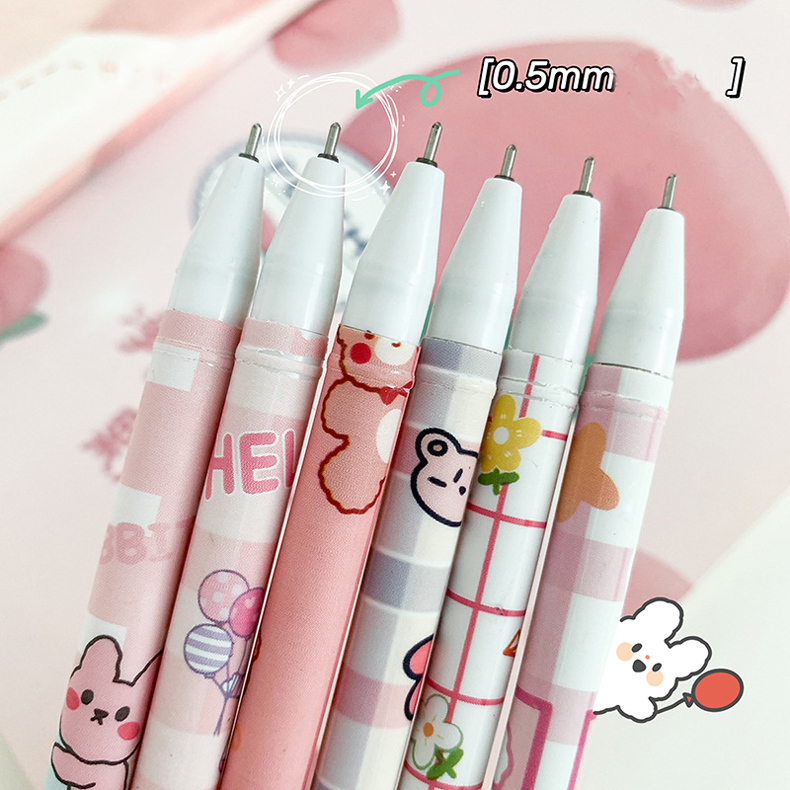 30 Penne Gel A Forma Di Fiore Di Ciliegio, Punta 0,5 Mm Inchiostro Nero. Penne Divertenti E Colorate Per Bambini, Scuole, Ufficio E Feste. Regalo Ideale Per Compleanni E Natale.
