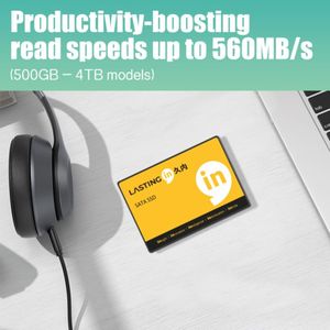 2.5" 128GB 240GB 256GB 480GB 512GB 1TB <b>2TB</b> Computer Laptop Internal SSD SATA3 Hard Disk Solid State Drives 2.5'' SATA SSD - Product Image 2