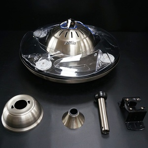 1stshine decorativo ac 42 pulgadas acrílico pantalla retráctil plegable de cuchillas de ventilador de techo con luz - Product Image 6