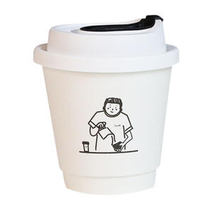 8Oz 10oz 12Oz 16Oz 22oz Biodegradable Desechable Café Etiopía Cartón de una sola pared Café Pla Taza de papel con tapa - Product Image 3