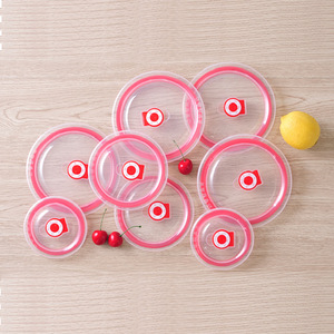 Bol de conservation pour nouilles instantanées sur mesure, couvercle hermétique en plastique rond à clipser, compatible micro-ondes, pour le stockage des aliments - Product Image 3