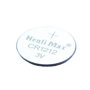CR1212 Primary Lithium Battery 20mAh-1000mAh Variants 3.0V Coin Cell With Lithium Manganese Dioxide Button Battery