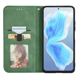 Funda de cuero magnética para Tecno Camon 18, con soporte para tarjetas de crédito - Product Image 5