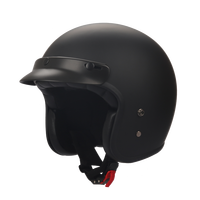 Casque de moto en fibre de verre durable approuvé ECE R22.06 Casque de moto unisexe rétro à demi-couvert pour toutes les saisons