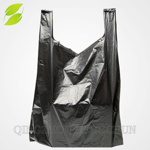 Shandong Supplier gusseted plastic t shirt carrier bags