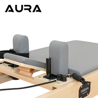 Reformer Pilates Deluxe en Érable – Ultra-Résistant et Réglable, Écologique, Bénéfices pour la Santé pour les Studios de Pilates et les Entraîneurs Privés