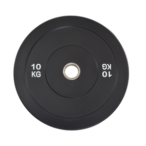 Tùy Chỉnh Logo Tư Nhân Chất Lượng Cao Cao Su Màu Đen Trọng Lượng Sắt Barbell Trọng Lượng Nâng Bumper Tấm Bảng - Product Image 4