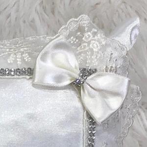 เบาะรองนั่งเด็กทารกคุณภาพสูงอุปกรณ์เสริมเบาะสำหรับทารกแรกเกิดแบบลูกไม้สีขาวนุ่มหรูหราทันสมัยออกแบบได้ตามต้องการ - Product Image 4