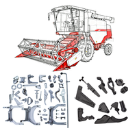 Pièces de machines agricoles en acier inoxydable et alliage d'aluminium moulées sous pression sur mesure OEM/ODM, certifiées ISO9001/TS16949, service RoHS