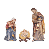 Statue religieuse personnalisée OEM, artisanat en résine, article fait à la main, ensemble de scènes de nativité, Sculpture du christ pour la décoration de la maison, Souvenir