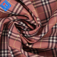 Hochwertiger Garngefärbter Gestrickter 200gsm 100% Woll-Tartan-Stoff Atmungsaktiv Kleine Mindestbestellmenge für Autopolsterung & Heimdekoration