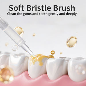 <span class=keywords><strong>Dentifrice</strong></span> enzymatique naturel de luxe en coton <span class=keywords><strong>pour</strong></span> animaux de compagnie (chiens et chats) à marque privée, <span class=keywords><strong>pour</strong></span> une haleine fraîche sans brossage - Product Image 2