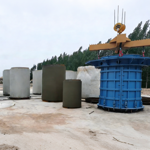 Double Station Concrete Casting Vertical Core Mandrel Vibration Concrete Pipe Moulding Machine Plant for <strong>Cement</strong> Hume <strong>Tube</strong> - Product Image 4