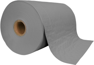 Rouleau absorbant universel Hazmat ready SABER, mini-rouleau 200 gris, format mini pour une couverture continue des allées. - Product Image 3