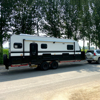 Camping-car de luxe haut de gamme, classe A, diesel, avec sorties coulissantes, équipements résidentiels, pour voyages en famille
