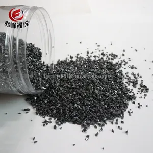 0-3mm carburo di silicio nero 65% per fonderia In Vietnam smeriglio nero sabbia verde carburo di silicio sabbia per la macinazione