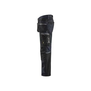 BLAKLADER - 159913438699D92 Pantalones artesanos con elástico Azul marino oscuro/Negro-PANTALONES DE TRABAJO EAN 7330509693025 - Product Image 5