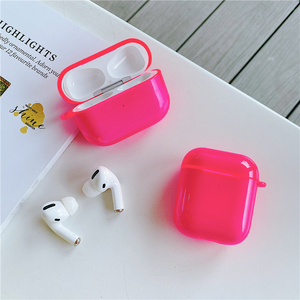 Étui <span class=keywords><strong>AirPods</strong></span> 3 <span class=keywords><strong>Pro</strong></span> en silicone, couleur bonbon, transparent, néon, boîtier pour écouteurs, offre spéciale, 1/2 - Product Image 4