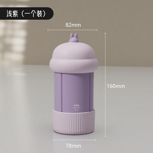 Offre Spéciale prendre sur <span class=keywords><strong>l</strong></span>'<span class=keywords><strong>avion</strong></span> distributeur <span class=keywords><strong>de</strong></span> voyage 60ml jaune violet Portable <span class=keywords><strong>bouteille</strong></span> en caoutchouc 4-en-1 ensemble Lotion Gel douche shampooing <span class=keywords><strong>bouteille</strong></span> - Product Image 2