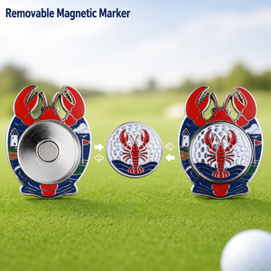 Magnetic <b>Golf</b> Ball Marker with Removable 25mm Center Marker Double-Sided Design for <b>Golf</b> Tournament Gifts - Product Image 4