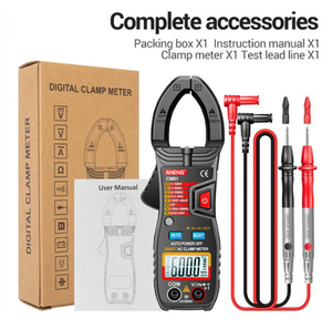 CM80/CM81 Digitales <span class=keywords><strong>Klemm</strong></span> messgerät Ampere meter Spannung Auto Ampere Hz Kapazität NCV Ohm Test Multimeter Digital Professional <span class=keywords><strong>Tester</strong></span> - Product Image 6