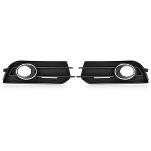 Pour <span class=keywords><strong>AUDI</strong></span> <span class=keywords><strong>A1</strong></span> 2010 2011 2012 2013 2014 Grille de protection des feux antibrouillard avant Noir Durable Anti-corrosion 8X0807681A 8X0807682A - Product Image 6